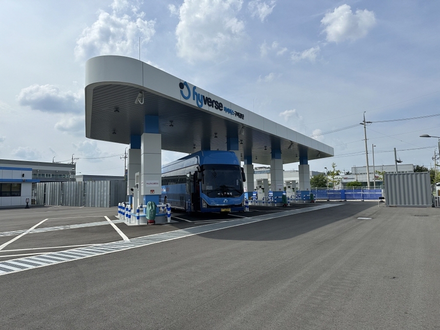 ▲ 구미시 공단동에 있는 수소충전소ⓒ