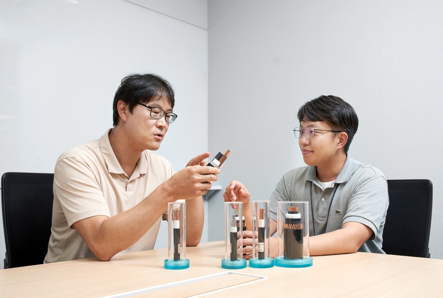 ▲ LS전선이 DC AC 겸용 PP 케이블을 국내 최초로 상용화했다. ⓒLS전선