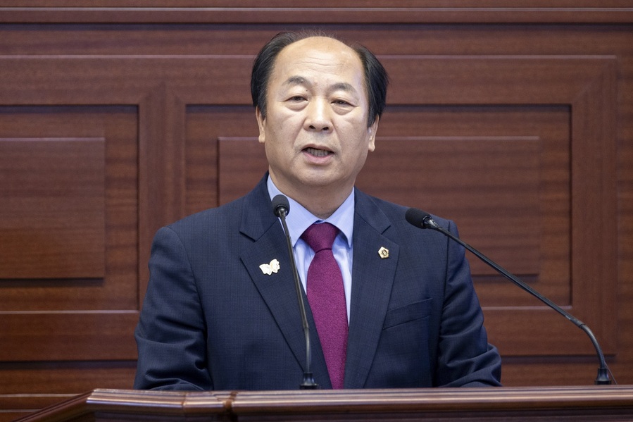 ▲ 경상북도의회 박선하 의원(기획경제위원회, 국민의힘)은 25일 열린 제357회 임시회 본회의 도정질문을 펼치고 스마트물류 특구 지원 등을 집중 제기했다.ⓒ경상북도의회