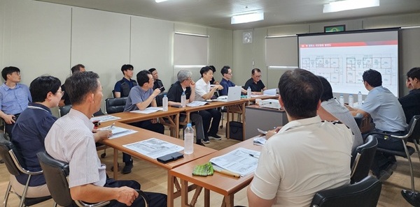 ▲ 운수사업자를 대상으로 현장 설명회를 열고, 공영터미널 건립 현황을 공유하며 업계 의견을 청취했다.ⓒ대전시