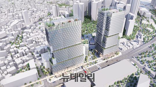 ▲ 나진산가 17·18동 재건축 조감도 ⓒ서울시