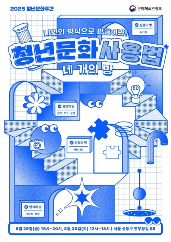 ▲ '2025년 청년문화주간' 포스터.ⓒ문체부