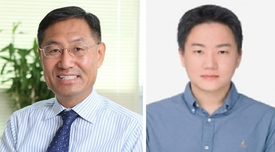 ▲ 한양대 에너지공학과 선양국 교수(왼쪽)와 박건태 박사.ⓒ한양대