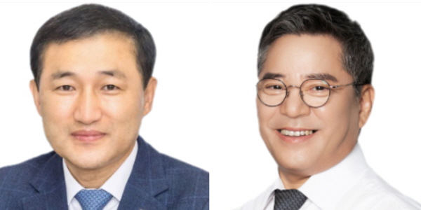 ▲ 고병일 광주은행장(왼쪽)과 백종일 전북은행장ⓒ각 사