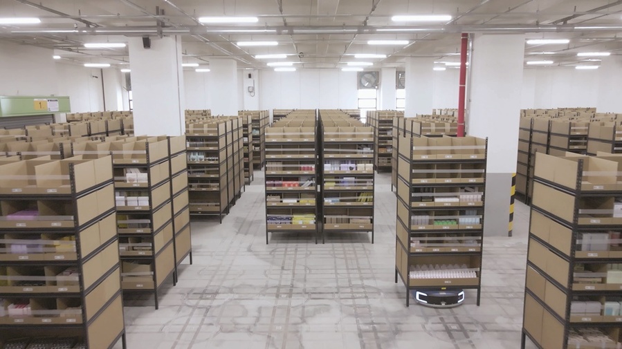 ▲ CJ대한통운의 군포 풀필먼트센터 ⓒCJ대한통운