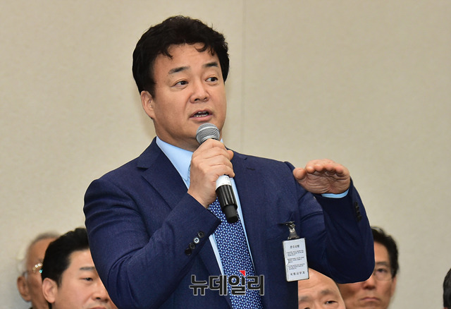 ▲ 백종원 더본코리아 대표. ⓒ뉴데일리 DB