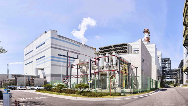 ▲ SKMU LNG 열병합 발전소.ⓒSK텔레콤