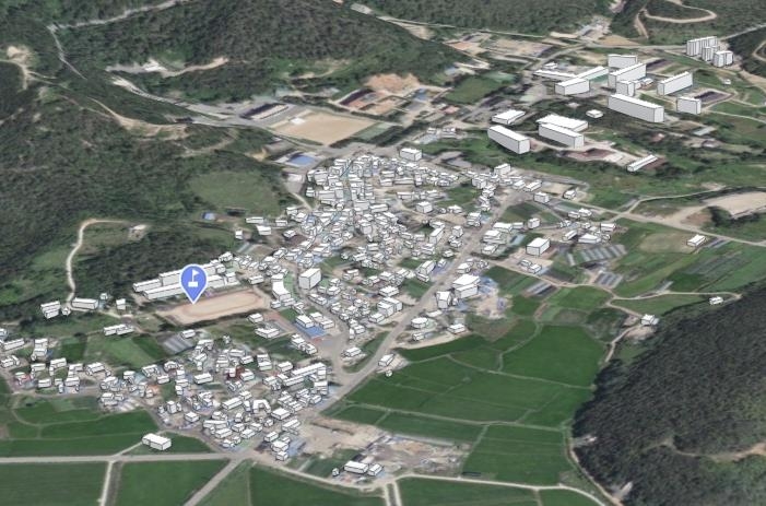 ▲ 위성 기반 백령도 지도ⓒ 인천시 제공 ▲ 위성 기반 백령도 지도ⓒ 인천시 제공