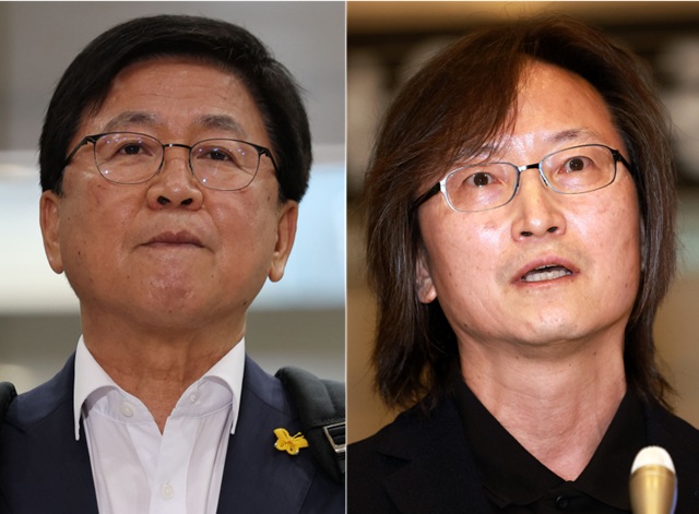 ▲ 최교진 사회부총리 겸 교육부장관 후보자(왼쪽)와 주병기 공정거래위원장 후보자.ⓒ뉴시스