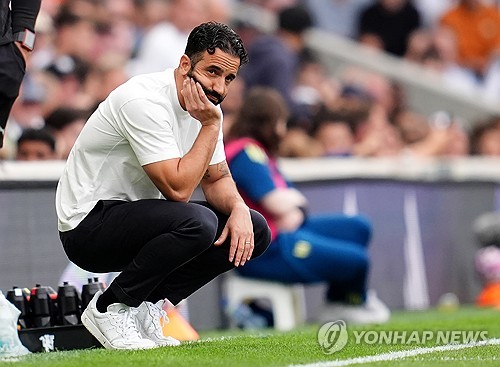 ▲ 4부리그에 패배한 아모림 맨유 감독의 경질설이 떠오르고 있다.ⓒ연합뉴스 제공