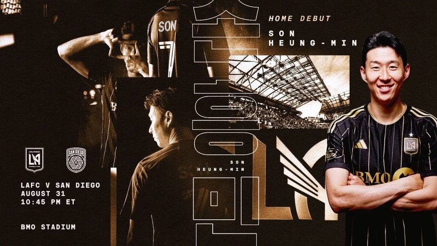 ▲ LA의 손흥민이 9월 1일 홈구장에서 샌디에이고와 격돌한다. 손흥민의 LA 홈 데뷔전이다.ⓒMLS 제공