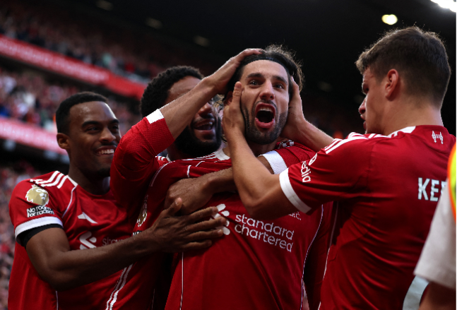 ▲ 소보슬러이의 환상 프리킥 골을 앞세운 리버풀이 아스널을 1-0으로 잡았다.ⓒ연합뉴스 제공