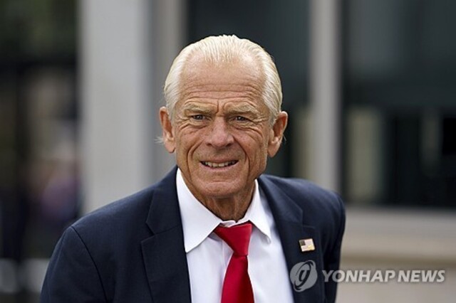 ▲ 피터 나바로 미국 백악관 무역·제조업 담당 고문. 출처=EPAⓒ연합뉴스
