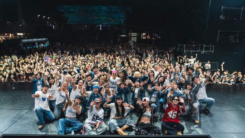 ▲ '세종썸머페스티벌' 셋째 날 아이키가 출연한 '훅 댄스 나이트' 현장.ⓒ세종문화회관