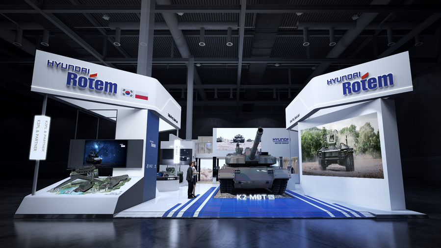 ▲ 현대로템이 이달 2일부터 진행되는 동유럽 최대 규모 방산전시회인 폴란드 국제방산전시회(MSPO)에서 처음으로 폴란드형 K2 전차를 공개한다. ⓒ현대로템