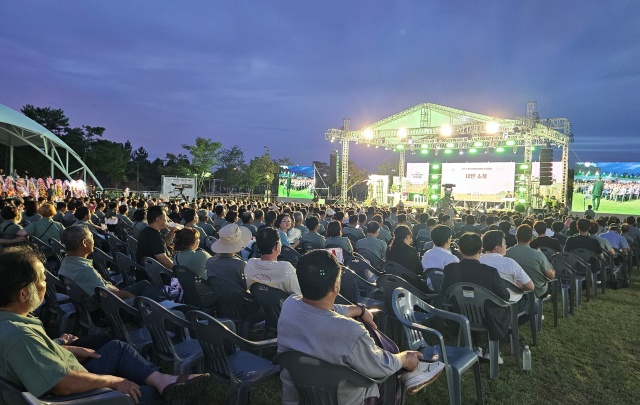 ▲ 제21회 한국후계농업경영인 경기도대회 모습ⓒ평택시 제공