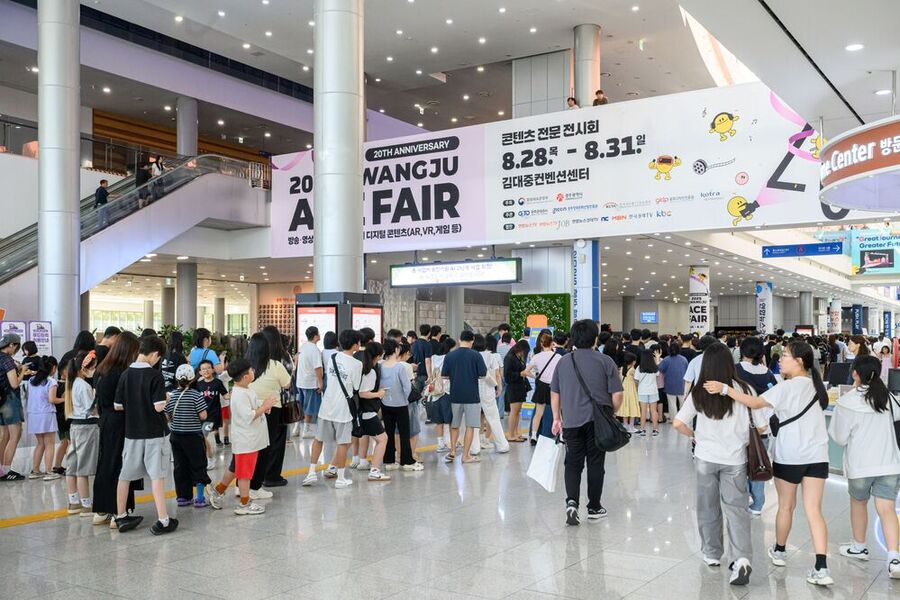 ▲ 국내 최대 종합 문화콘텐츠 전시회인 ‘2025 광주 에이스 페어(ACE Fair: Asia Content & Entertainment Fair in Gwangju)’가 글로벌 비즈니스와 시민 참여를 동시에 잡는 등 큰 성과를 거두며 막을 내렸다.ⓒ광주광역시 제공