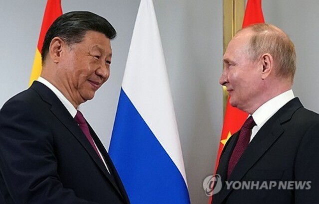 ▲ 시진핑 중국 국가주석과 블라디미르 푸틴 러시아 대통령. 출처=EPAⓒ연합뉴스