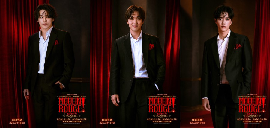 ▲ 왼쪽부터 크리스티안 역의 홍광호·이석훈·차윤해.ⓒCJ ENM