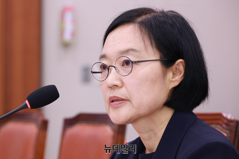 ▲ 한성숙 중기부 장관 ⓒ뉴데일리