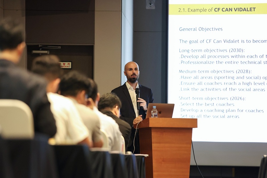 ▲ 한국프로축구연맹이 'K리그 테크니컬 디렉터 세미나'를 개최했다.ⓒ한국프로축구연맹 제공