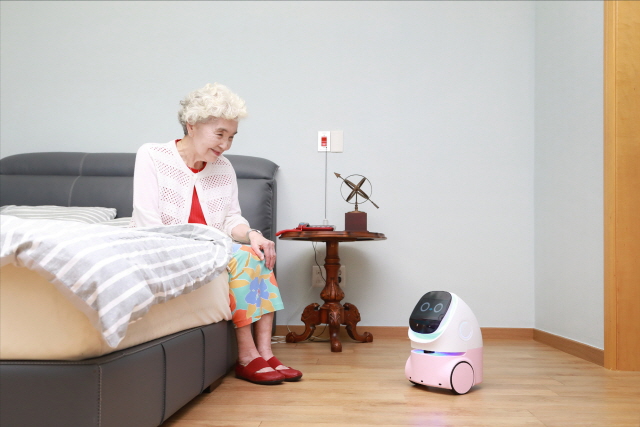 ▲ 홈 AI 컴패니언 실증사진. ⓒ삼성물산 건설부문