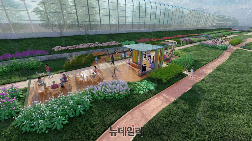 ▲ 올림픽대로변 녹지 조성 계획 ⓒ서울시