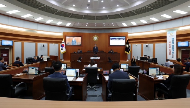 ▲ 제296회 임시회_개회식ⓒ오산시의회 제공