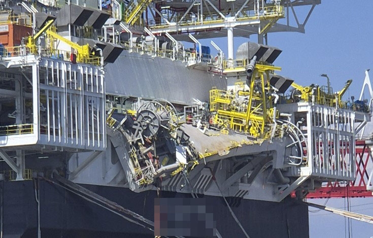 ▲ 한화오션 사고현장ⓒ연합뉴스