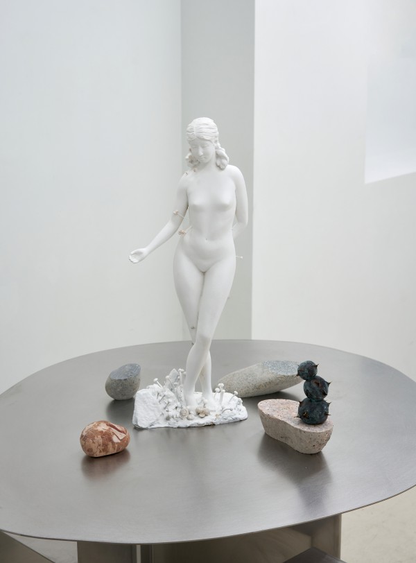 ▲ 금천예술공장 제16기 입주작가 기획전시 '심바이오틱 플래닛' 주요 작품 주요작품 김시하 '불타는 나의 작은 숲 2'.ⓒ서울문화재단