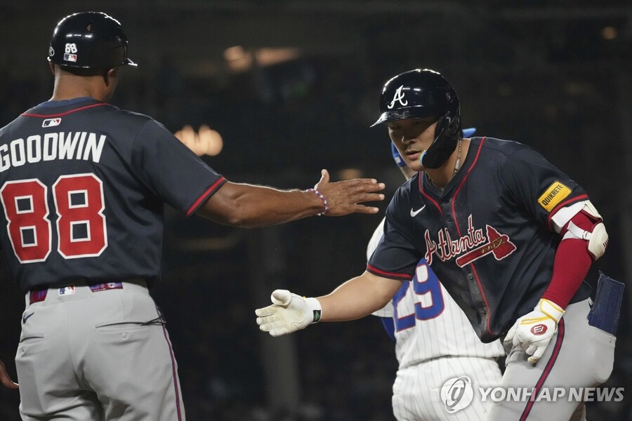 ▲ 김하성의 3점 홈런을 앞세원 애틀랜타가 컵스를 5-1로 무너뜨렸다.ⓒ연합뉴스 제공