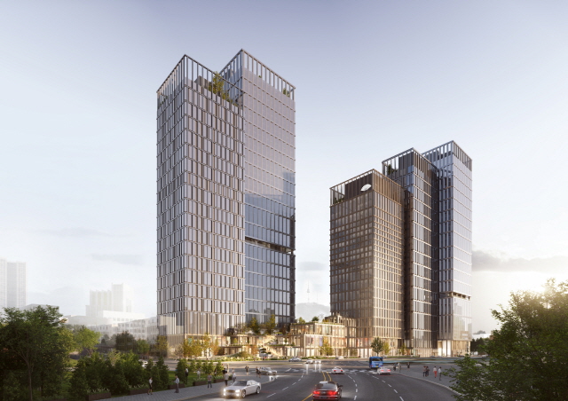 ▲ 서울역 북부역세권 복합개발 조감도ⓒ한화 건설부문