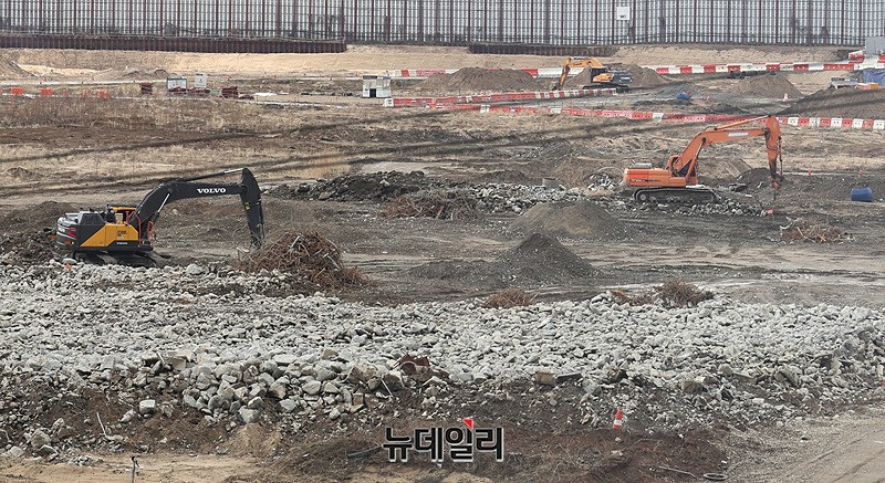 ▲ 공사현장. ⓒ뉴데일리DB