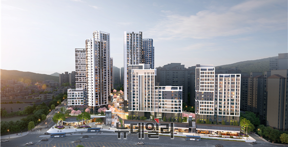 ▲ 성북구 길음5 재정비촉진구역 주택재개발사업 조감도 ⓒ서울시