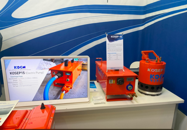 ▲ 해양환경공단이 4일 조달청으로부터 민·관 공동 연구개발한 친환경 고점도유 이송펌프(KOSEP-15/30)가 혁신제품으로 지정됐다.ⓒ해양환경공단