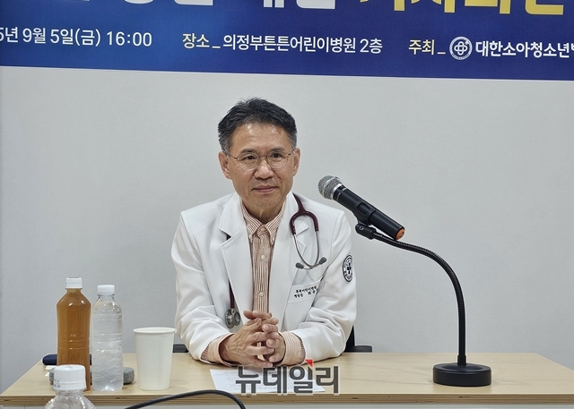 ▲ 최용재 대한소아청소년병원협회. ⓒ박근빈 기자