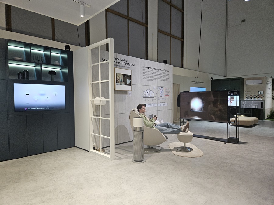 ▲ 4일(현지 시간) 독일 베를린에 위치한 LG전자 IFA2025 부스.ⓒ윤아름 기자