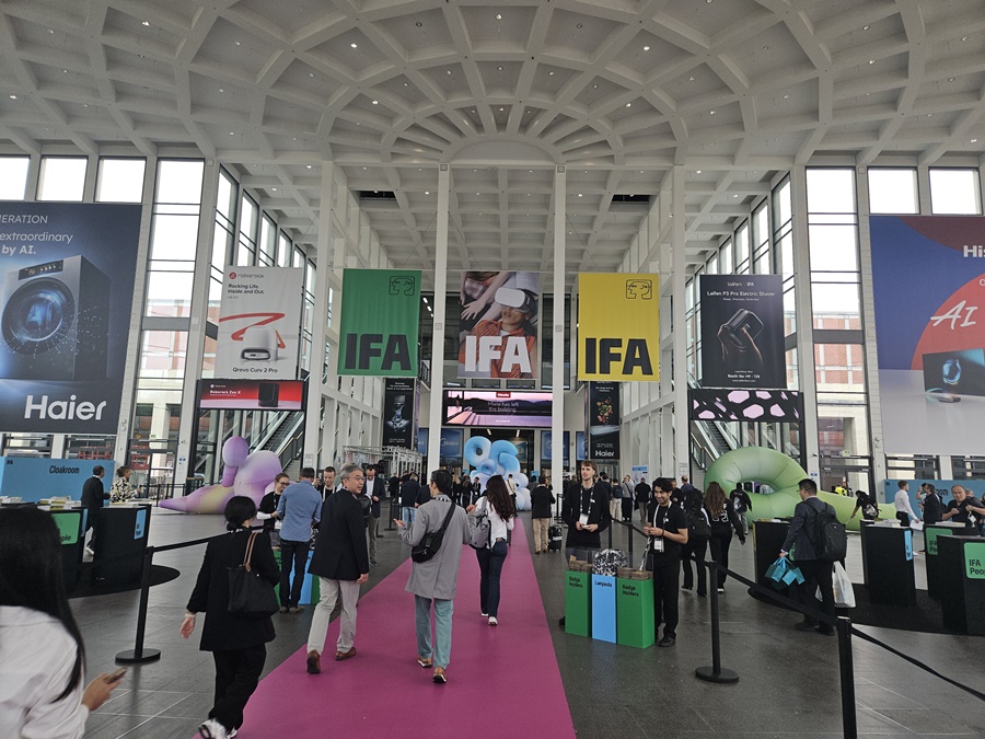 ▲ 유럽 최대 가전 전시회인 IFA2025는 5일(현지 시간)부터 닷새 동안 독일 베를린에서 열린다.ⓒ윤아름 기자