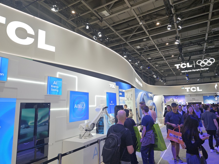 ▲ IFA2025 내 TCL 부스 전경ⓒ윤아름 기자