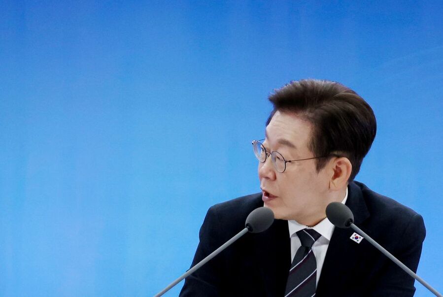 ▲ 이재명 대통령이 5일 인천 송도 컨벤시아에서 열린 바이오 혁신 토론회에서 발언하고 있다. ⓒ뉴시스