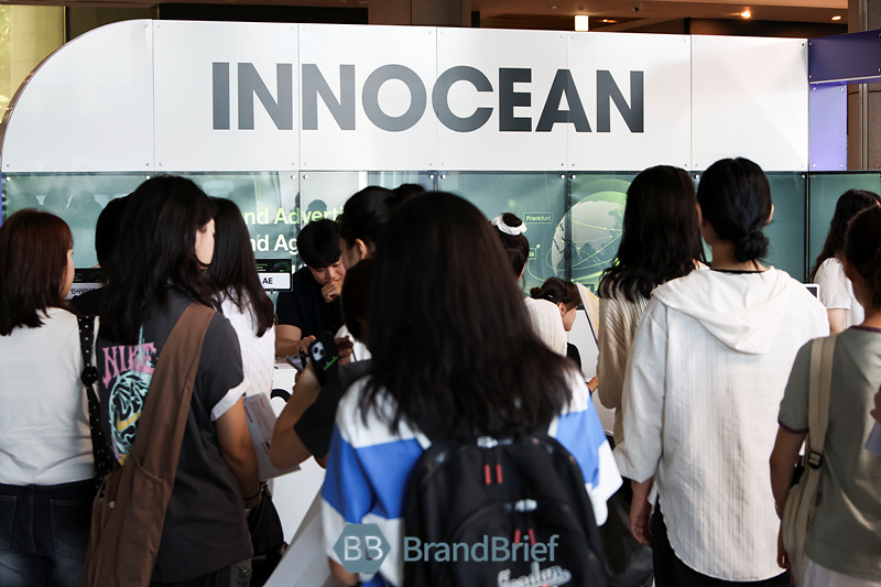 ▲ 중앙대학교 백주년 기념관에서 열린 '2025 ADD JOB(애드잡)' 페스티벌 내 취업 박람회. ©서성진 기자