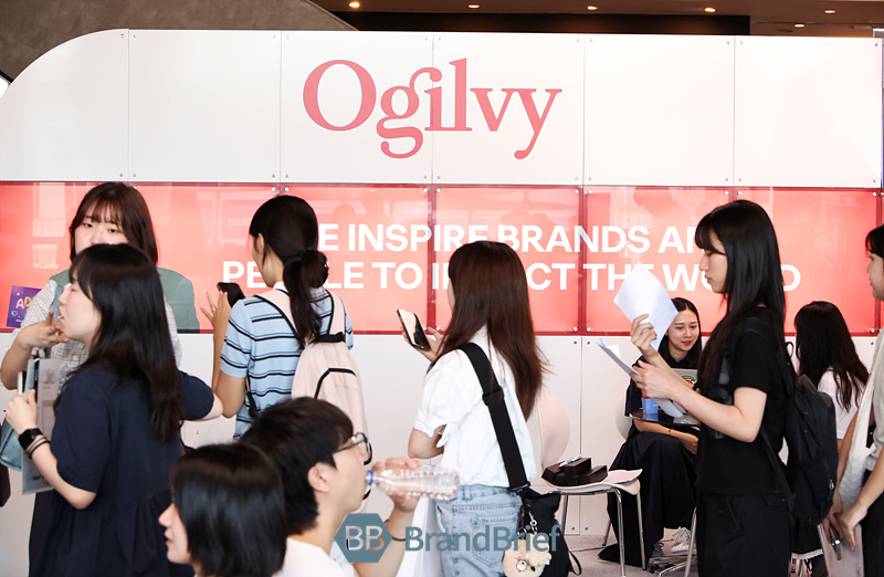 ▲ 중앙대학교 백주년 기념관에서 열린 '2025 ADD JOB(애드잡)' 페스티벌 내 취업 박람회. ©서성진 기자