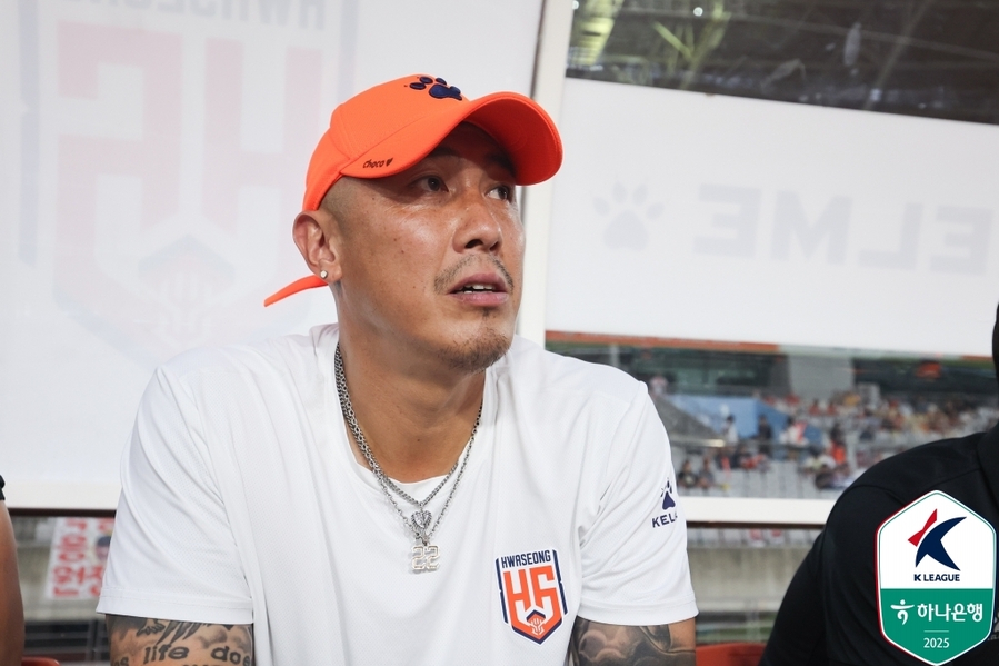 ▲ 차두리 감독이 이끄는 화성이 충남아산과 1-1 무승부를 기록했다.ⓒ한국프로축구연맹 제공