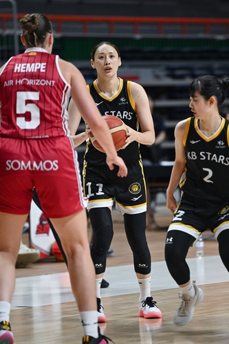 ▲ KB가 박신자컵 3위 결정전에서 패배하며 4위로 대회를 마무리 지었다.ⓒWKBL 제공