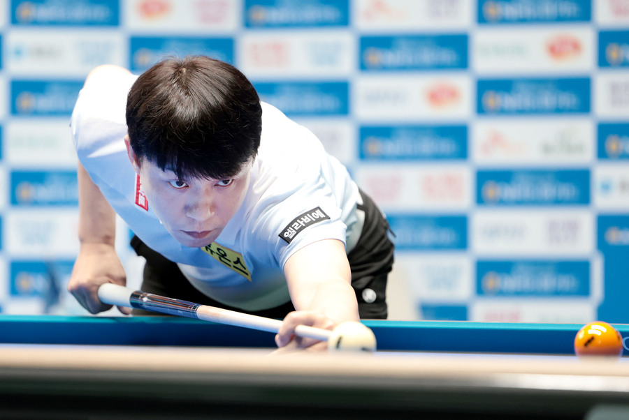 ▲ 최성원을 포함해 프로당구 2025-26시즌 4차투어 PBA 4강 진출자가 결정됐다.ⓒPBA 제공