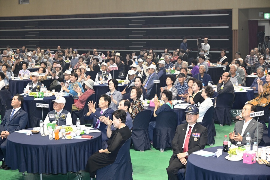 ▲ 달성군(최재훈 군수)은 지난 8일 달성군민체육관에서 ‘제3회 달성군 보훈가족 감사 한마당’을 개최했다고 밝혔다.ⓒ달성군