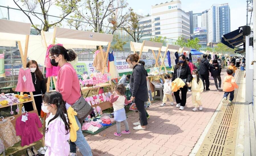 ▲ 스트리트 푸드존ⓒ광주시 남구청 제공