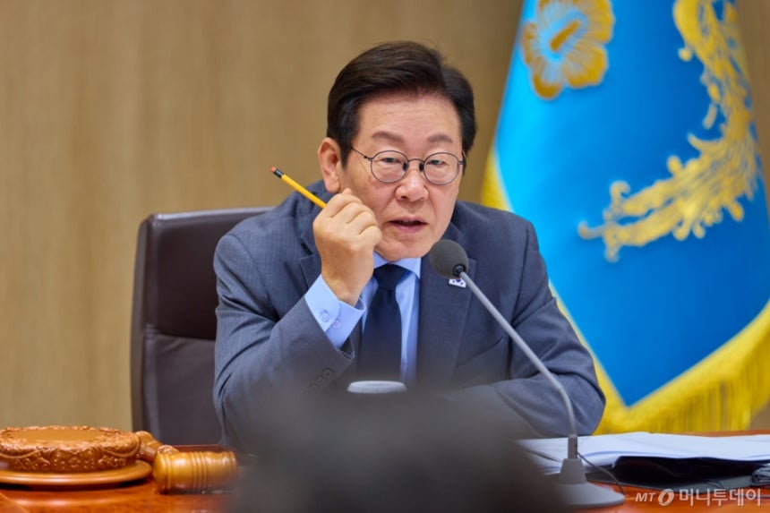 ▲ 이재명 대통령이 9일 서울 용산 대통령실 청사에서 열린 국무회의에서 발언 하고 있다. /연합뉴스