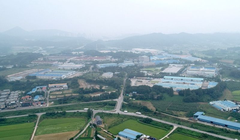 ▲ 조치원일단산단 전경.ⓒ세종시