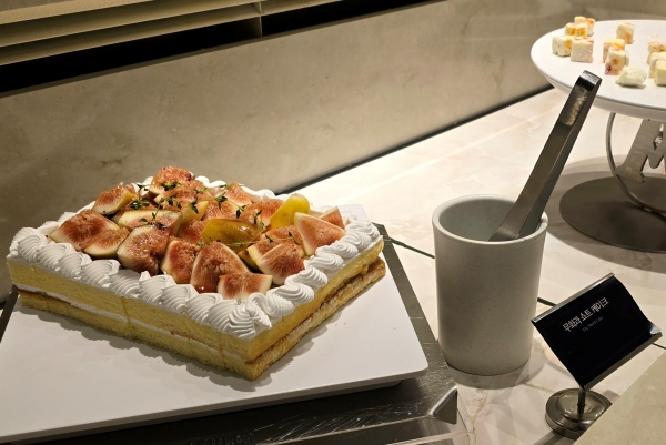 ▲ 메인 메뉴 무화과 쇼트 케이크ⓒ최신혜 기자